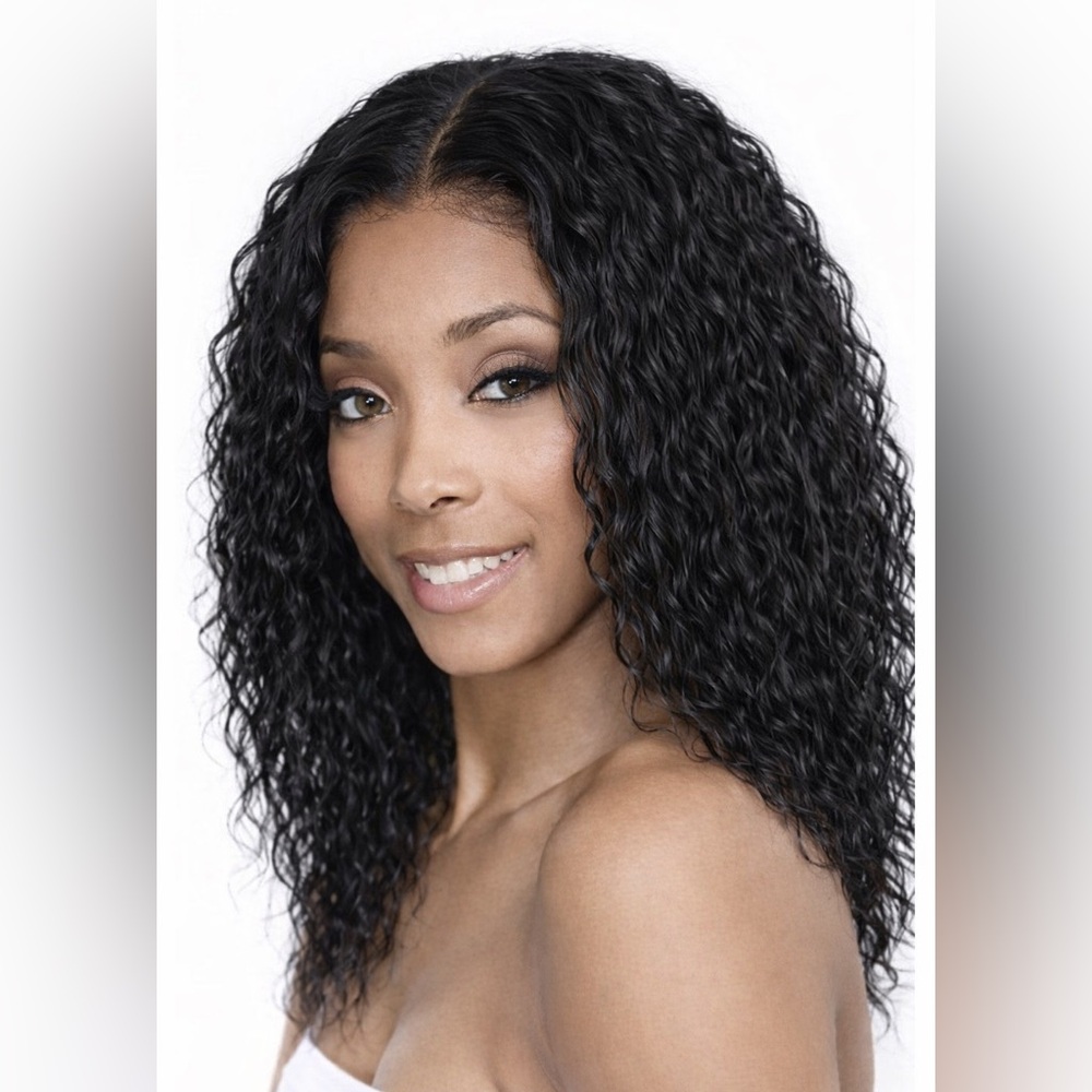 Elegant Black Curly Hair Wig